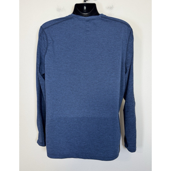 Ten Thousand Versatile Shirt Mens Large Blue Long Sleeve Stretch Performance - Picture 5 of 12